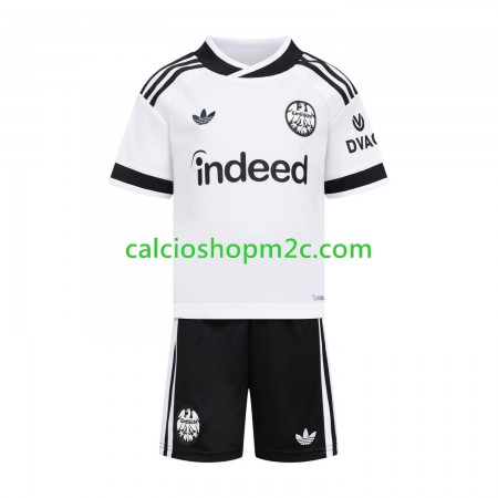 Eintracht Frankfurt Bambino Maglia Trasferta 2026/2027 Manica Corta